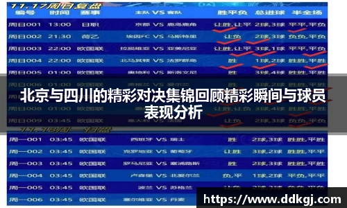 北京与四川的精彩对决集锦回顾精彩瞬间与球员表现分析